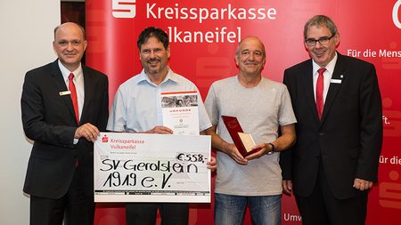 KSK Vulkaneifel ehrt Schulen und Vereine für Sportabzeichen