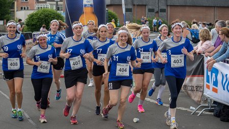 HANDBALLER mit viel Spaß beim 33. Gerolsteiner Stadtlauf