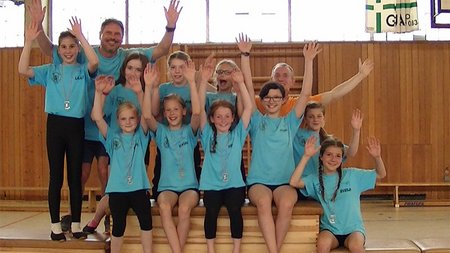 Erfolgreiche Premiere der Gerolsteiner Turn-Kids