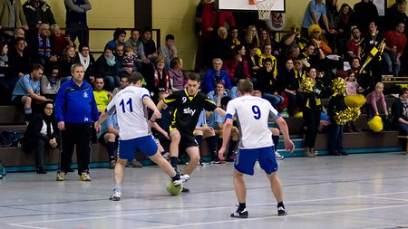 Superstimmung unter dem Hallendach