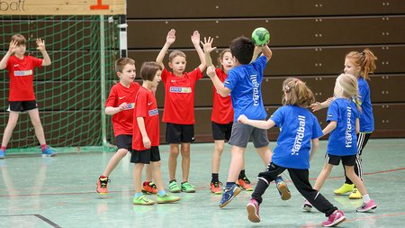 Minispektakel bei unseren Handballfreunden aus Daun