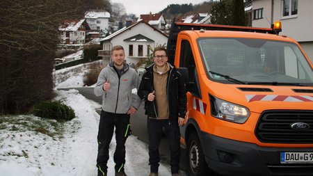 Erfolgreiche Weihnachtsbaumentsorgung