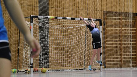 „Kommt her, wenn ihr Handballtorhüter seid“!