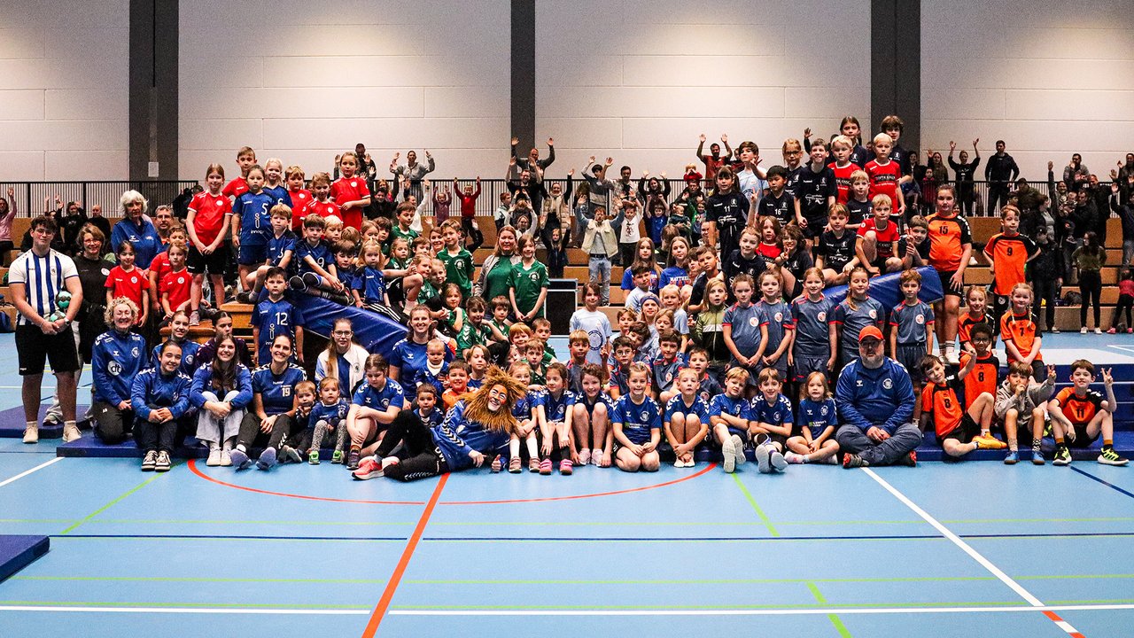Löwen-Minihandball-Turnier in Gerolstein