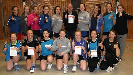 Fitnessorden 2015 für HANDBALLERINNEN