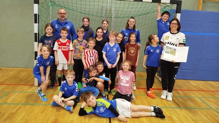 Saisonabschluss der HANDBALL-LÖWEN-MINIS 2024/2025