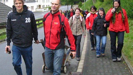 Das Wandern ist des Handballers Lust ? Nicht nur ein bisschen Spaß muss sein.....