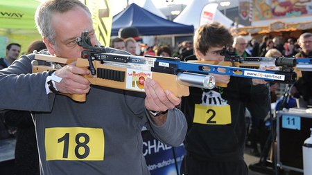 Die Biathlon auf Schalke-Tour 2016
