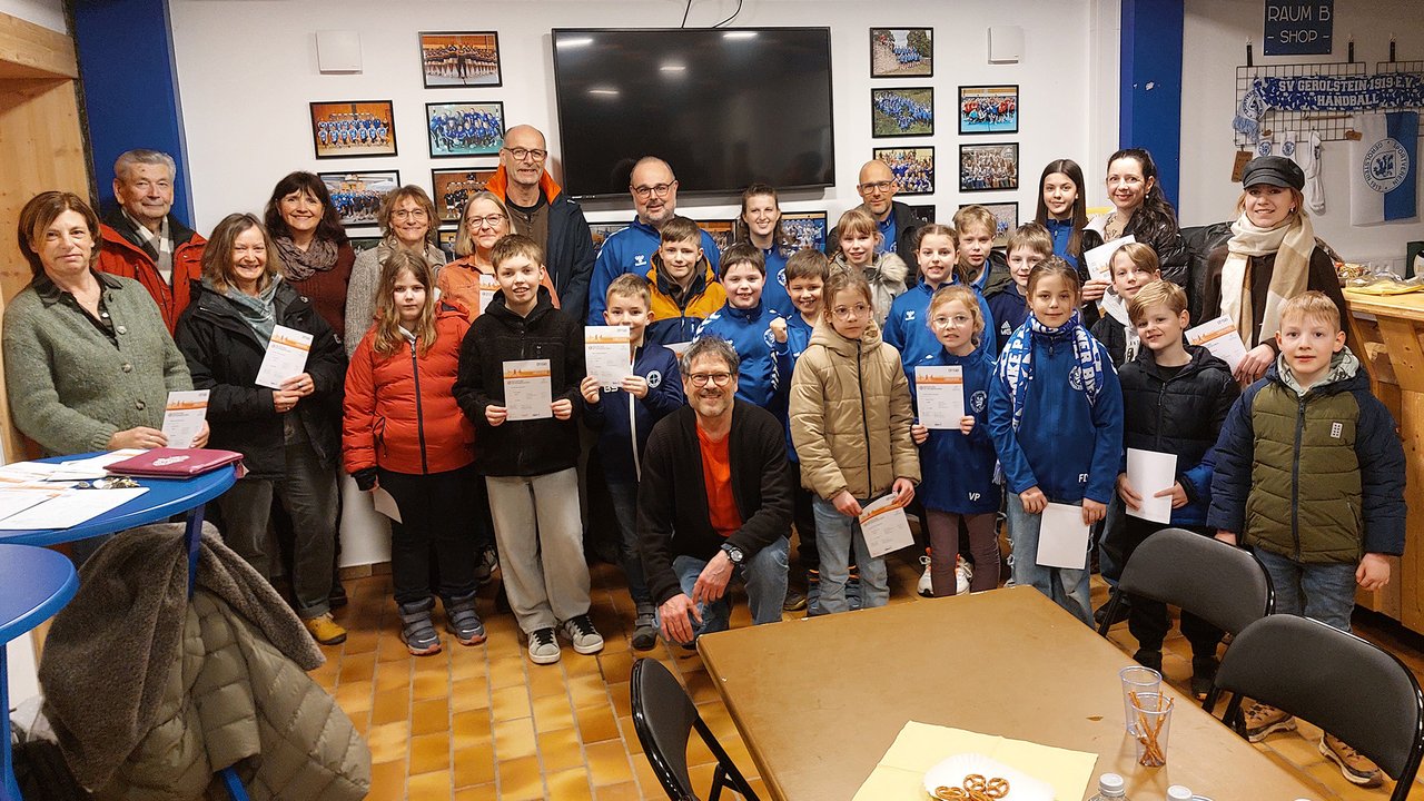 Verleihung der Sportabzeichen 2025 Verleihung der Sportabzeichen 2025