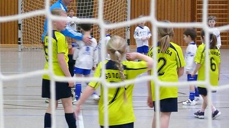 Große Bühne für kleine Fußballer